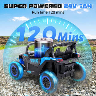 24V Kids Ride-On UTV, Remote Control (Ages 3–8) – KC03