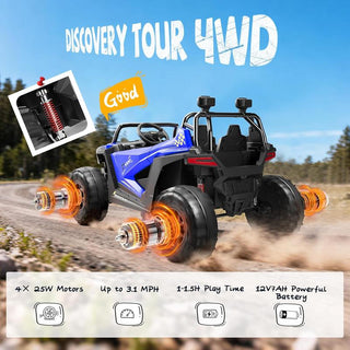 Kids Ride-On Truck, Remote Control (Ages 3–8) – KC06