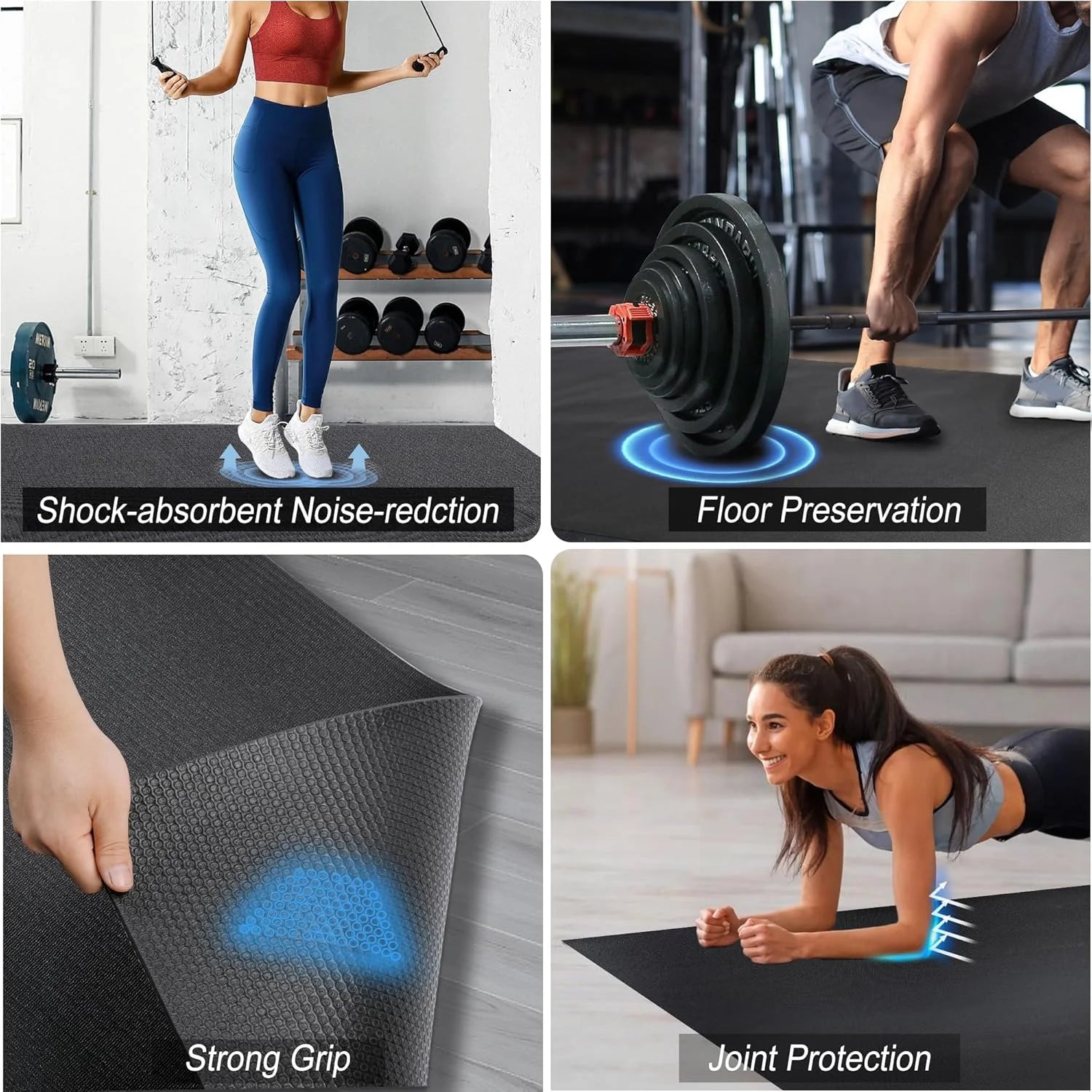 Laier Yoga Mat Extra Size Tpe Exercise Mat For Men | Desertcart