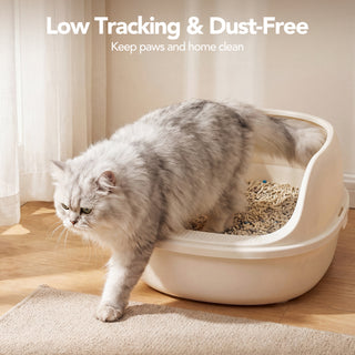 Osoeri 5-in-1 Clumping Multi Cat Litter, Dust-Free, Low Tracking, Dust-Free, Odor Control, 15.87 lb (7.94 lb/ Pack)
